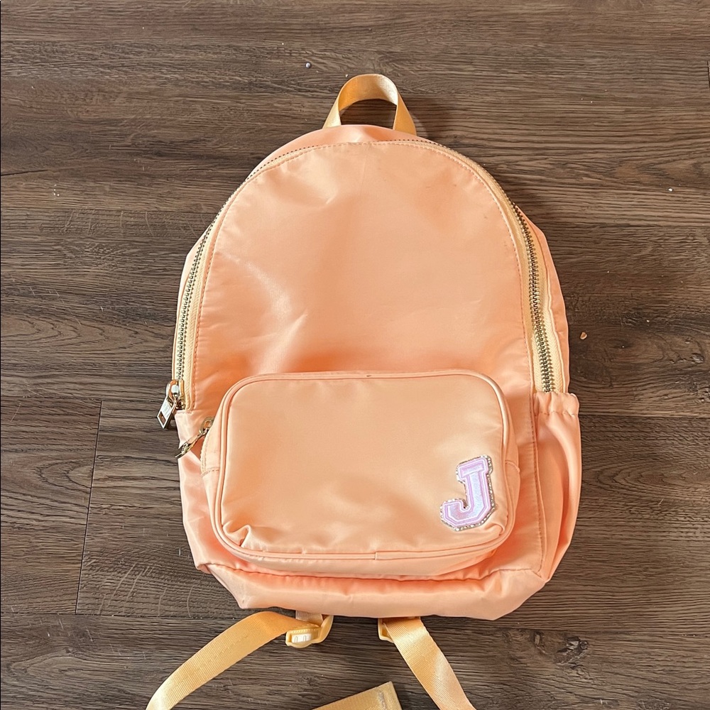 Stoney Clover Lane for Target- Orange Backpack with J decal